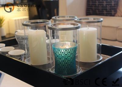 China Professional Glass Jar White Burning Candle For Wedding Decoration for sale