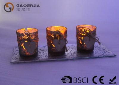 China Eco Friendly Copper Votive Candle Holders With Tealight Heat Resistant for sale