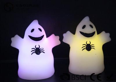 China Cute Ghost Shaped Halloween Led Candles Paraffin Wax Material HL-009 for sale