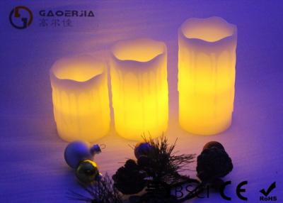 China Wax Material Electric Led Candles With Yellow Light 85CM Diameter for sale