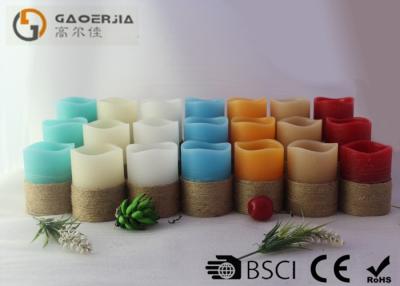 China Flickering Electric Candles With Remote 10CM / 12.5CM / 15CM Height for sale