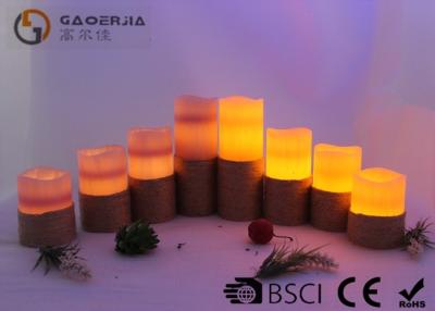 China Colorful Outdoor Electric Candles Set , Waterproof Flameless Candles for sale