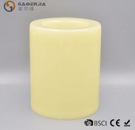 China Big Lantern Flameless Plastic Wedding LED Candles With On / Off Switch for sale