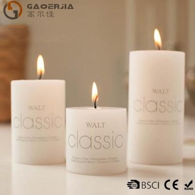 China Wax Flameless Electronic White Burning Candle / LED Candle Light for sale