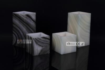 China Handmade Electric Window Candles , Warm White Led Candles 10*10*10CM / 10*10*20CM for sale