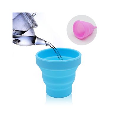 China Custom Wholesale Portable Odorless Menstrual Cup Manufacturer Folding Sterilizer for sale