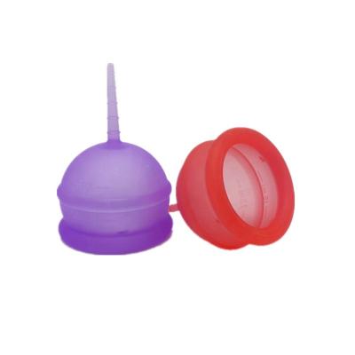 China Female Menstrual Period Customized Women's Menstrual Period Medical Silicone Collapsible Reusable Clean Menstrual Cup for sale