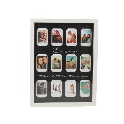 China Cheap view decorative photo factory direct sales the fusion of photo frame and photo art customized decorative collage photo frame for sale