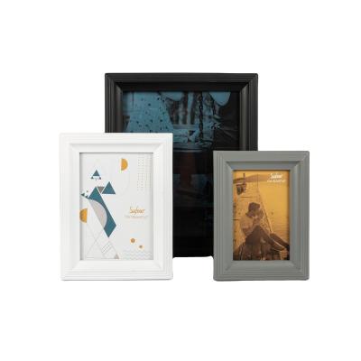 China Sofine Bilderrahmen Traditional Design Photo Environmental Friendly Wholesale Hot Sell Simple Eco Plastic Picture Frame for sale