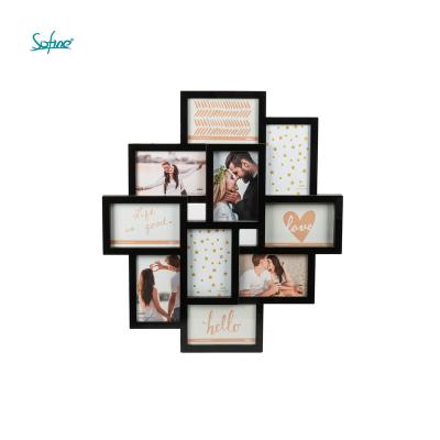 China Retrofit factory direct sales children's photo frame promotional collage photo frame for wall for sale