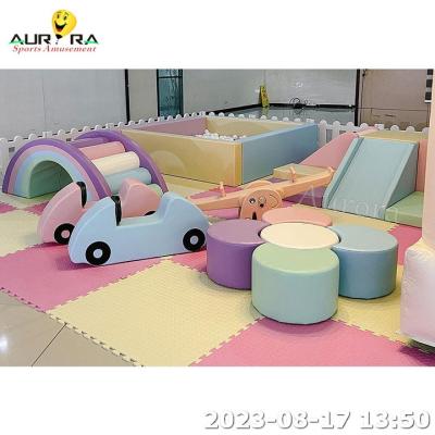 China Soft Play Climb Ball Pit Playroom Round Soft Play Equipment Soft Play Set for sale