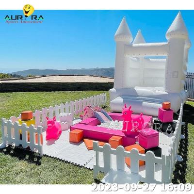 China Inflatable Soft Play Equipment Soft Play Set Cheap Indoor Playground bounce house for sale