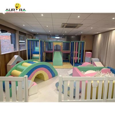 Κίνα Μωρό Soft Play Set δημοφιλής χώρος παιχνιδιού εσωτερικό πολύχρωμο φορητό αισθητηριακό δωμάτιο προς πώληση