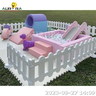 China Customizable Step And Slide Soft Play Equipment Indoor Soft Play Area For Party for sale