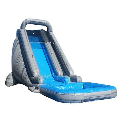 China Pvc  Park Giant Inflatable Slip And Slide For Adult , Blow Up Waterslide Rental OEM for sale