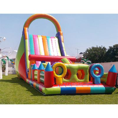 China White Wedding Bounce House Inflatable Water Slide Jumper Bouncy Castle Outdoor for sale