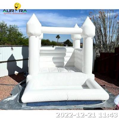 China Wet Combo New Inflatable Bounce House With Blower Mini Bounce House With Ball Pit for sale