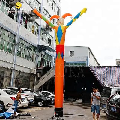 China 6m Inflatable Advertising Signs Clown Advertising Inflatable Air Dancer Man EN14960 SGS for sale