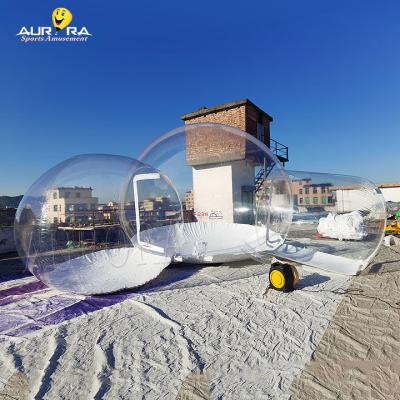 China Weather Resistance Inflatable Bubble House Tent Blow Up Bubble Ball House For Party for sale