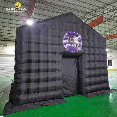 China Customized Design Inflatable Nightclub Tent Advertising Portable Trade Show Tent for sale