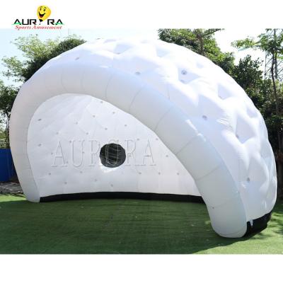 China Large Events Camping Inflatable Club Tent , Blow Up Igloo Dome Tent Custom Color for sale