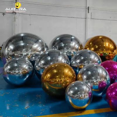 China Wedding Event Decoration Inflatable Mirror Balloon , Inflatable Mirror Spheres OEM ODM for sale