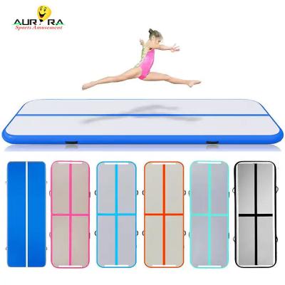 China Tumbling Gymnastics Air Track Mat 3m Inflatable Jumping Mat Custom Color OEM for sale