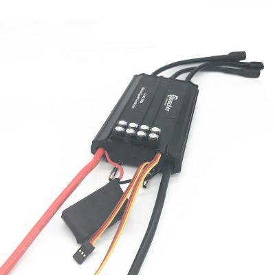 China Vehicles & Toys 14S 300A ESC 48v DC Remote Control Reversible Motor Speed ​​Controller With Water Cooling For Boat for sale