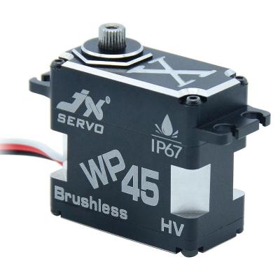 China RC Model 2019 New 90 Degree 180 Degree Rotation Torque 40kg Brushless Digital Brushless RC Servo IP67 for sale