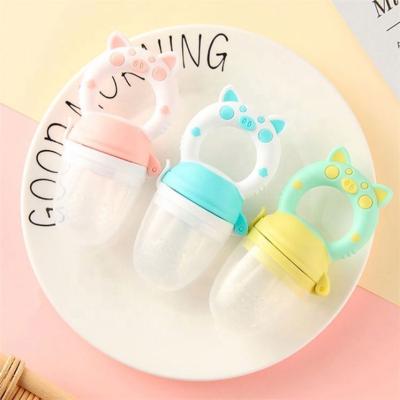 China Manufacturer Custom Wholesale Food BPA Free Pacifier Teething BPA Free Silicone Fruit Feeder Baby Pacifier for sale