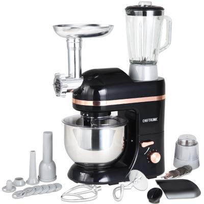 China Bowl-Lift Design 5L Electric Stand Dough Mixer 5 in 1 Food Processor Cake Bread Mixer for sale