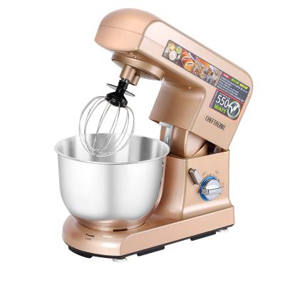 China Hot Selling Dough Mixer 5 Speed ​​Home 10 Liters Stand Mixer Design Tilt Head With Free Accessories for sale