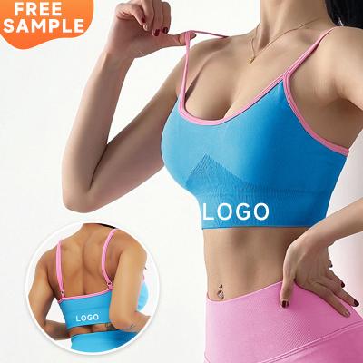 China Wholesale Breathable Sports Seamless Bra Ready To Ship Seamless Sports Factory Price Top Seamless Sportswear for sale