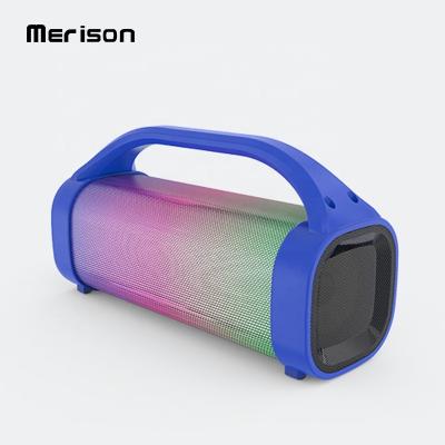 China New typical bluetooth speaker phone function series cylinder portable outdoor bluetooth speaker with karaoke function for sale