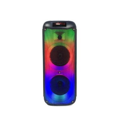 China Portable rohs wireless outdoor karaoke speaker phone function wireless bluetooth boombox for sale