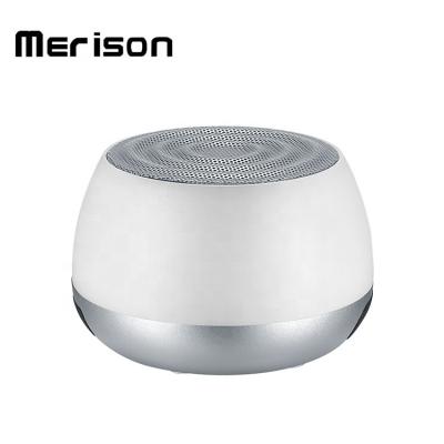 China Colorful 3w handsfree bluetooth plastic speaker caixas de som LED light music wireless plastic speaker for home for sale