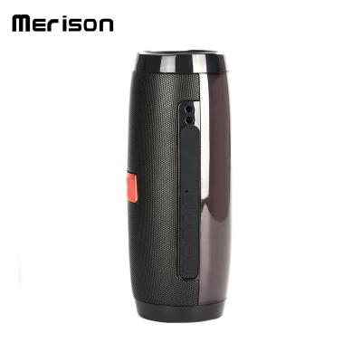 China Outdoor portable cylindrical mini bicycle speaker bluetooth telephone function lanyard speaker for sale