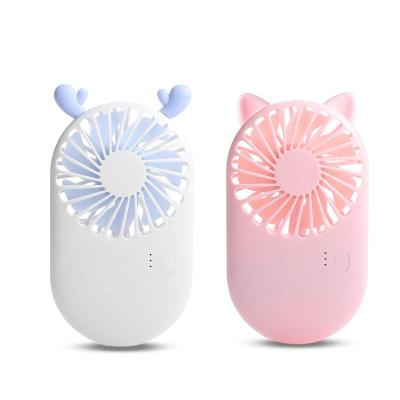 China Customized Cute Mini Portable Pink USB Electric Charging Handheld Rechargeable Mini Fan For Eyelash for sale