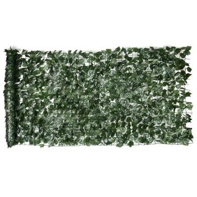 China Eco-friendly Artificial Hedge Ivy Fence Privacy Screen, Outdoor Faux Foliage Leaf Privacy Boxwood Ivy, DIY Decorations For Fence Garden for sale