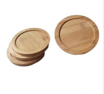 China Eco-friendly high quality bamboo coasters for home decoration for sale