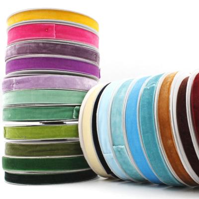 China Light and sparkle and incease the festival touch. High Quality Double Sided Wholesale Velvet Sash , Comfy Christmas Ribbon for sale