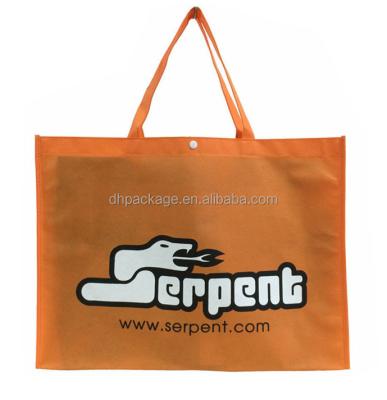 China Handled Factory Custom Printed Non Woven Carry Bag With Logo for sale