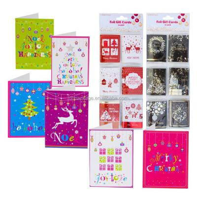 China China Factory supply assorted happy new year envelope greeting card for sale