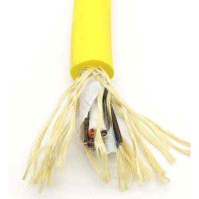 China Construction The Latest Technology Marine Floating ROV Tether Cable Yellow Cable Custom Components for sale