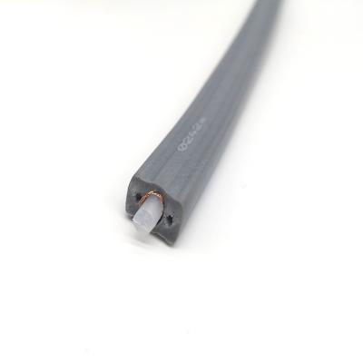 China Professional Elevator Flat RG59 CCTV Coaxial Traveling Cable For Elevator for sale