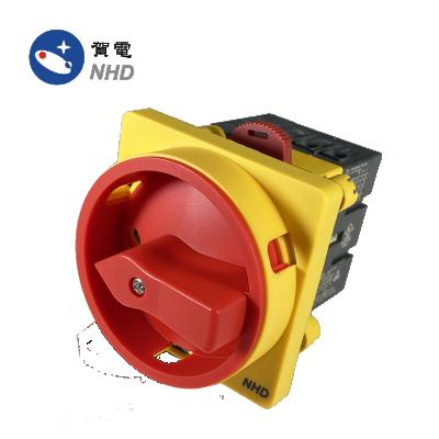 China Disconnector 4 Poles 25A, 32A, 40A, Door NDS-20/30 /40 4PG5P Isolator Switch Cam Switch Holder 22.5mm for sale