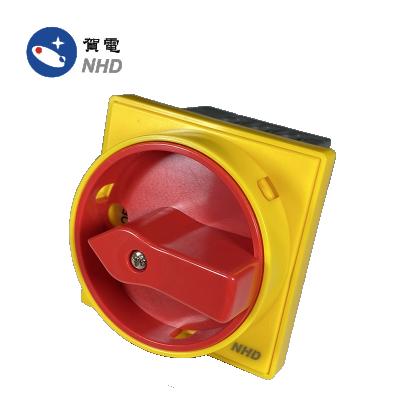 China Disconnector 4 Poles 25A, 32A, 40A, Door NDS-20/30 /40 4P5P Isolator Switch Cam Switch Holder 65*65mm for sale