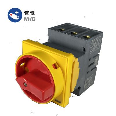 China NDS-60/80/Disconnector 3 Poles 63A, 80A, 100A, Door Mount 4.2mm*4 Holes Isolator 100 3P5P Switch Cam Switch Switch & hole 16mm*1 for sale