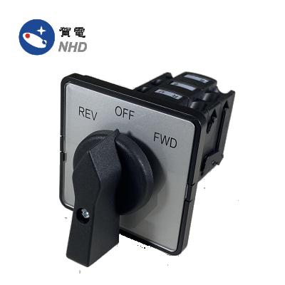 China W/Metal Shaft NCS-S6 Changeover Cam Switch Plastic Rotary Main Switch, Forward/Reverse, 1 Phase 10A, 16A, 25A, 32A for sale