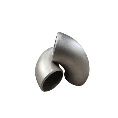 China Oil and natural gas Hot sale Stainless Steel 316SS 304SS 90/45 Degree Butt Weld Elbow Pipe Fitting for sale